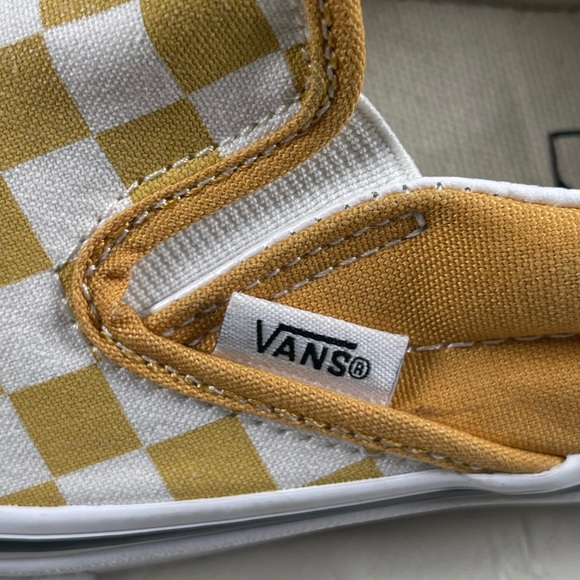*Vans Unisex Checkerboard Classic Slip- On Canvas Shoes Sz 7 - Picture 16 of 16